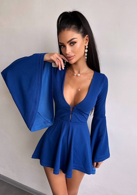 Ромпер з розкльошеними рукавами  Ромпер з розкльошеними рукавами  | PUSHKA SHOP