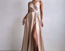 Атласна сукня максі  Атласна сукня максі  | PUSHKA SHOP