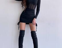 Сукня-міні  з елементами корсету  Довжину спідниці можна регулювати  Сукня-міні  з елементами корсету  Довжину спідниці можна регулювати  | PUSHKA SHOP