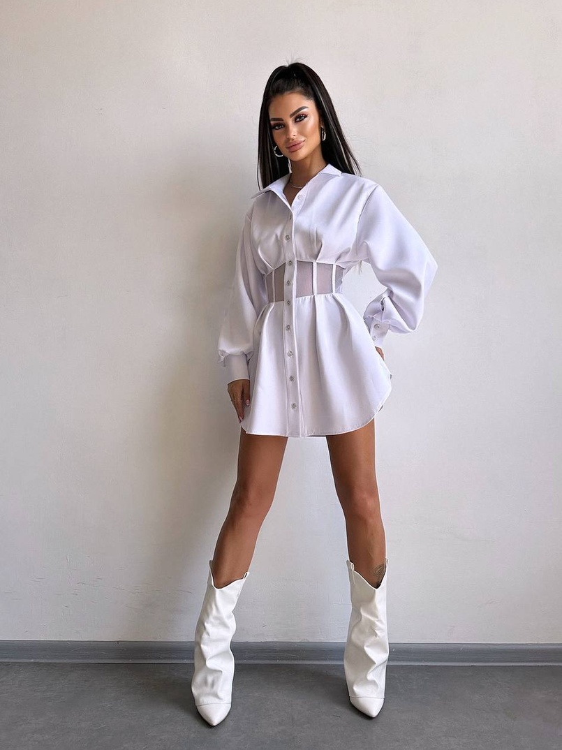 Сорочка з елементами корсета   Сорочка з елементами корсета   | PUSHKA SHOP