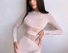 Сукня міді  із вставками сітки  Сукня міді  із вставками сітки  | PUSHKA SHOP