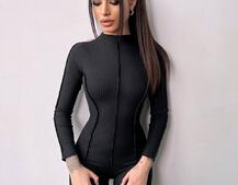 Трикотажний комбінезон у стилі «Печворк» Трикотажний комбінезон у стилі «Печворк» | PUSHKA SHOP