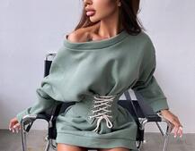 Тёплое уютное худи на флисе + корсет на шнуровке  Можно носить с корсетом и без  Тёплое уютное худи на флисе + корсет на шнуровке  Можно носить с корсетом и без  | PUSHKA SHOP