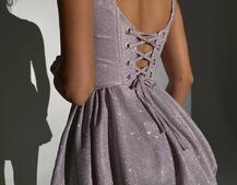 Сяюча корсетна сукня міні Сяюча корсетна сукня міні | PUSHKA SHOP