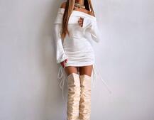 Трикотажна сукня міні  Трикотажна сукня міні  | PUSHKA SHOP