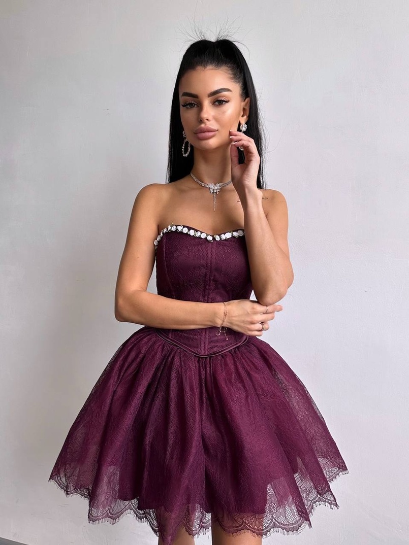 Романтичний комплект із корсета та мереживної спідниці ✨ | PUSHKA SHOP