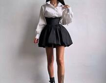 Комплект: сорочка  + корсетна спідниця Комплект: сорочка  + корсетна спідниця | PUSHKA SHOP