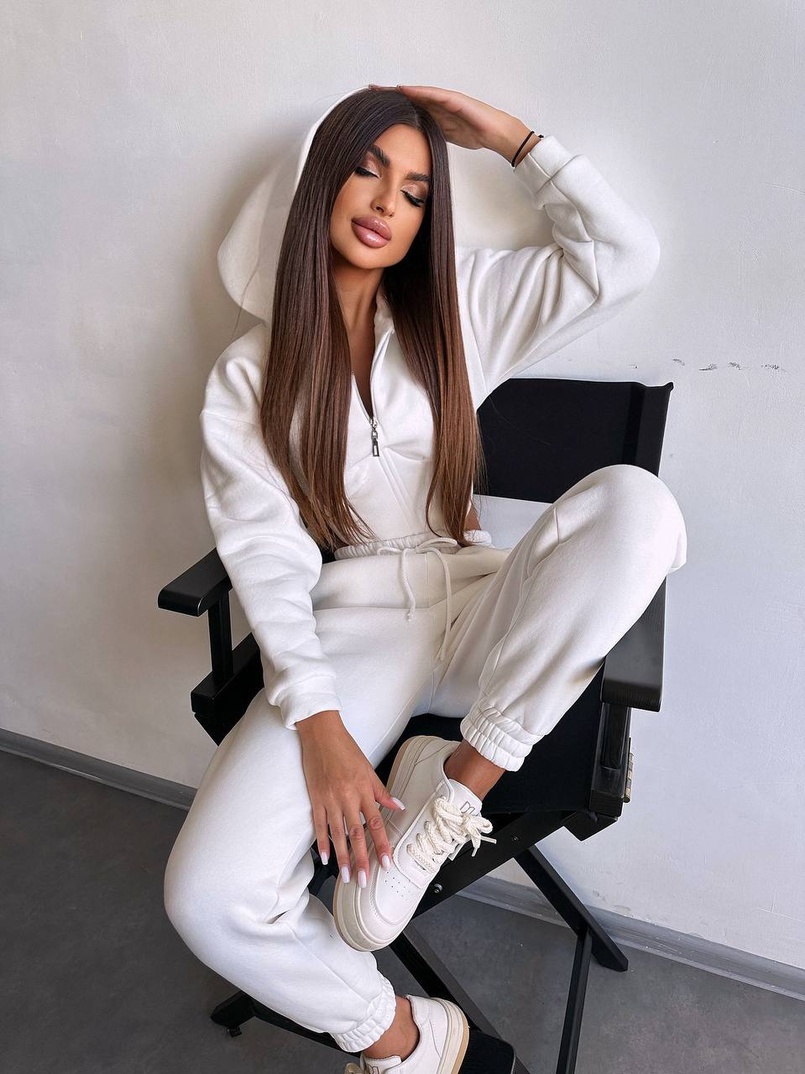 Комплект на флісі : худі з елементами корсету + штани  Комплект на флісі : худі з елементами корсету + штани  | PUSHKA SHOP