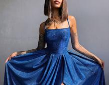 Сяюча сукня максі  зі шнурівкою на спинці Сяюча сукня максі  зі шнурівкою на спинці | PUSHKA SHOP