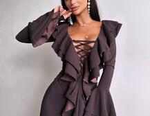 Сукня з воланами  Сукня з воланами  | PUSHKA SHOP