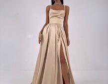 Атласний комплект: корсет + спідниця максі  | PUSHKA SHOP