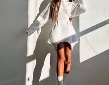 Тепле приталене худі з капюшоном на флісі + корсет на шнурівці Можна носити з корсетом та без | PUSHKA SHOP