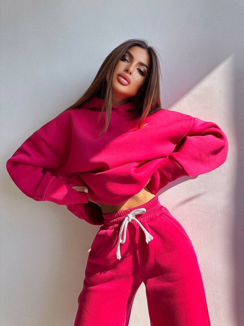 Теплий комплект: худі + спортивні штани Теплий комплект: худі + спортивні штани | PUSHKA SHOP