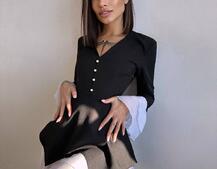 Сукня з воланами та ґудзиками  Сукня з воланами та ґудзиками  | PUSHKA SHOP