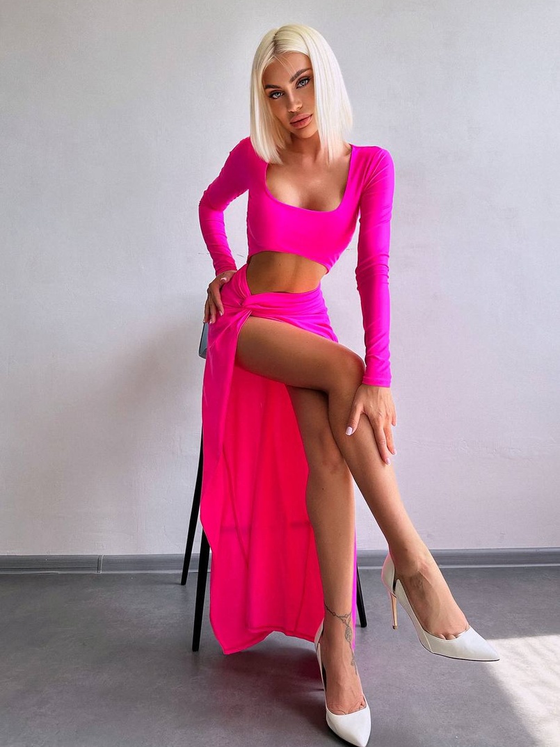 Сукня міді з драпіруванням . Сукня міді з драпіруванням . | PUSHKA SHOP