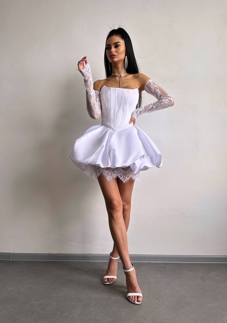 Комплект: корсет з рукавичками + спідниця  | PUSHKA SHOP