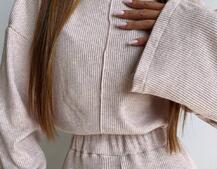 Трикотажний базовий комплект: світшот + штани  Трикотажний базовий комплект: світшот + штани  | PUSHKA SHOP