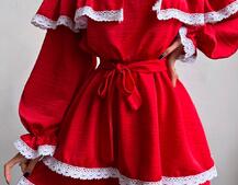 Сукня декорована мереживом Сукня декорована мереживом | PUSHKA SHOP