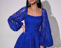 Мереживна сукня з корсетним верхом та пишною подвійною спідницею  Мереживна сукня з корсетним верхом та пишною подвійною спідницею  | PUSHKA SHOP