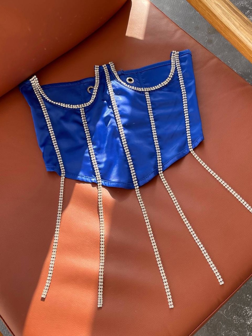 Корсет декорований стразами Ручна робота! Корсет декорований стразами Ручна робота! | PUSHKA SHOP