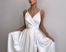 Атласна сукня максі  Атласна сукня максі  | PUSHKA SHOP