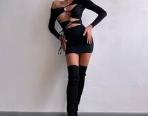 Спокуслива сукня міні  Спокуслива сукня міні  | PUSHKA SHOP