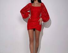 Мереживний комплект: корсет + спідниця міні Мереживний комплект: корсет + спідниця міні | PUSHKA SHOP