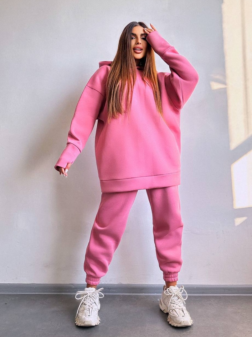 Теплий комплект: худі + спортивні штани Теплий комплект: худі + спортивні штани | PUSHKA SHOP