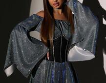 Сяючий комплект: сукня + корсет   Сяючий комплект: сукня + корсет   | PUSHKA SHOP