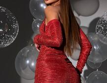 Сяюча корсетна сукня бюстьє | PUSHKA SHOP