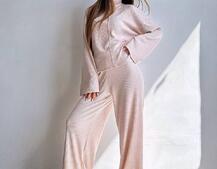 Трикотажний базовий комплект: світшот + штани  Трикотажний базовий комплект: світшот + штани  | PUSHKA SHOP