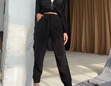 Комплект из люрекса: бомбер + джоггеры  Комплект из люрекса: бомбер + джоггеры  | PUSHKA SHOP