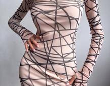 Міні сукня з принтом  Міні сукня з принтом  | PUSHKA SHOP