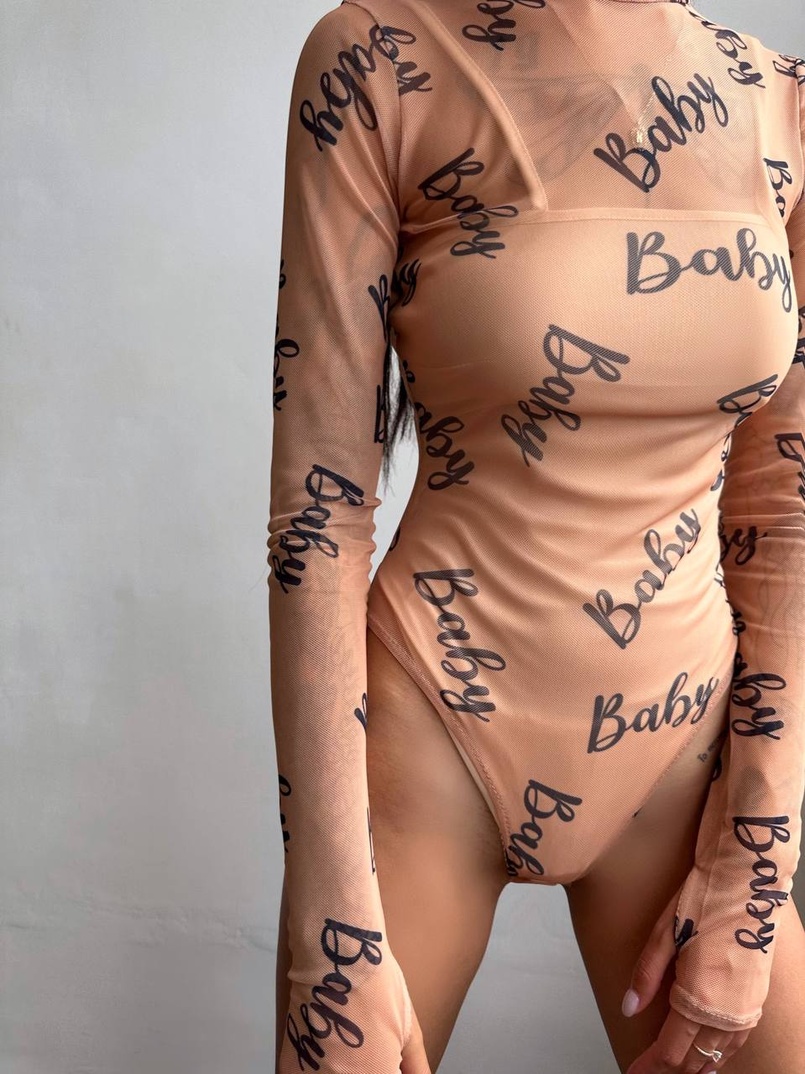 Боді з принтом   Боді з принтом   | PUSHKA SHOP