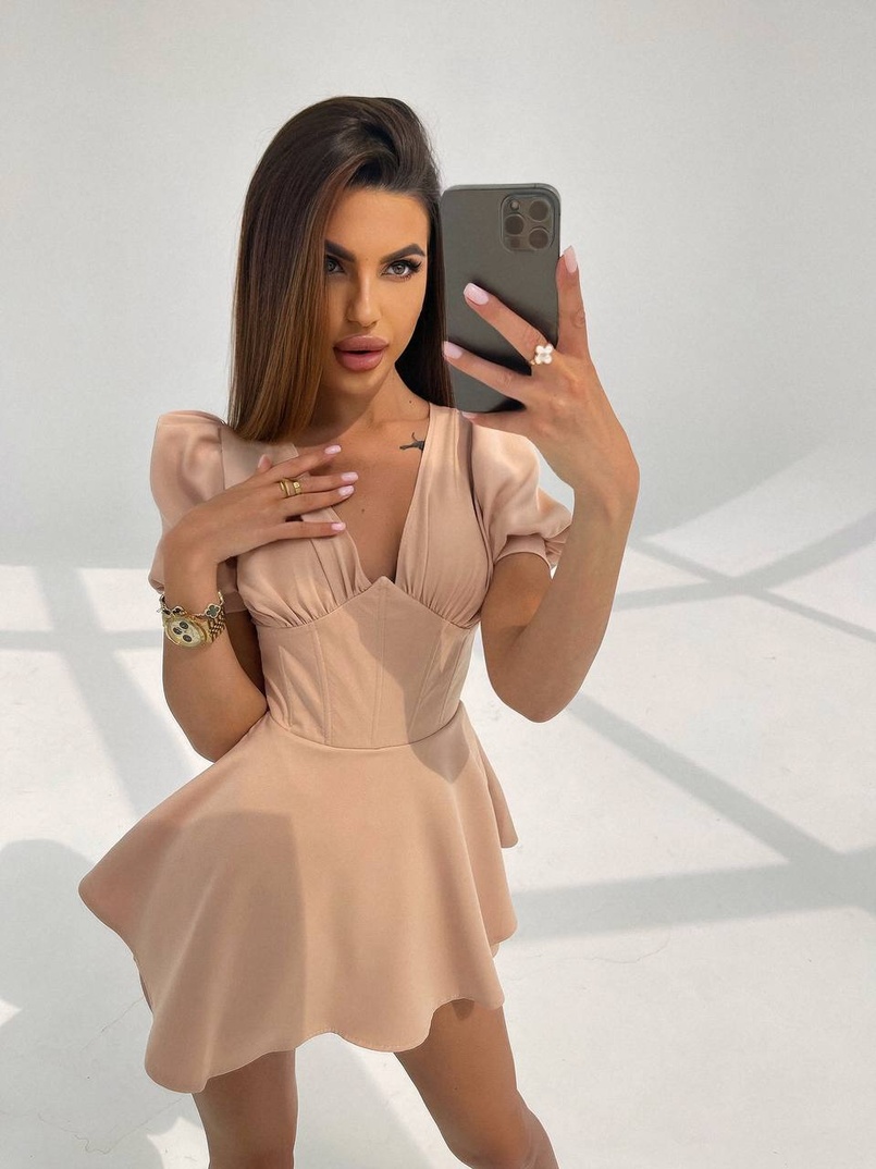 Ромпер з елементами корсету  | PUSHKA SHOP