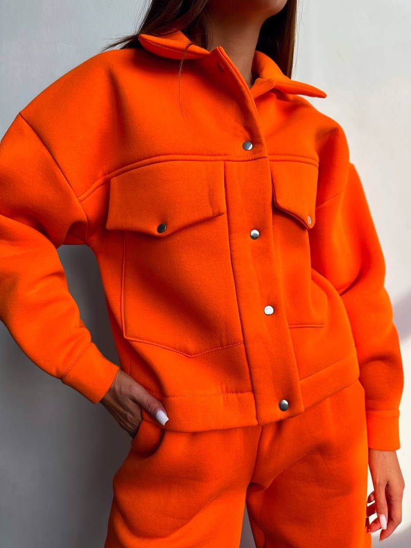 Комплект: тепла сорочка на кнопках + джоггери Комплект: тепла сорочка на кнопках + джоггери | PUSHKA SHOP