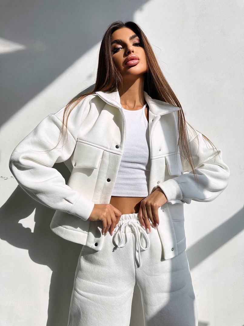 Комплект: тепла сорочка на кнопках + джоггери Комплект: тепла сорочка на кнопках + джоггери | PUSHKA SHOP