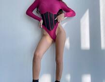 Трикотажне боді з сітчастою вставкою Трикотажне боді з сітчастою вставкою | PUSHKA SHOP