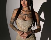 Сяючий комплект: корсет + спідниця   | PUSHKA SHOP