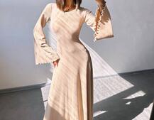 Трикотажна сукня зі шнурівкою на спинці    Трикотажна сукня зі шнурівкою на спинці    | PUSHKA SHOP