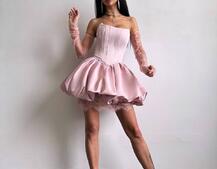 Комплект: корсет з рукавичками + спідниця  | PUSHKA SHOP