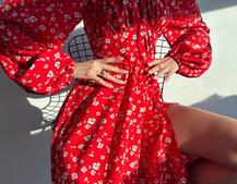 Улюблена сукня-міді зі шнурівкою на талії  Улюблена сукня-міді зі шнурівкою на талії  | PUSHKA SHOP