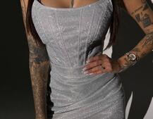 Сяючий комплект: корсет + спідниця   | PUSHKA SHOP