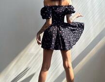 Сукня- міні у квітковий принт Сукня- міні у квітковий принт | PUSHKA SHOP