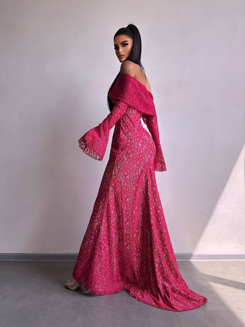 Мереживна сукня максі   | PUSHKA SHOP