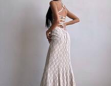 Мереживна сукня максі   Мереживна сукня максі   | PUSHKA SHOP