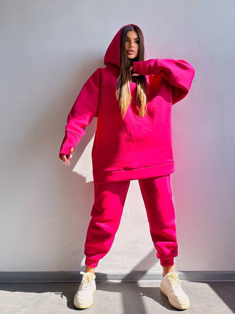 Теплий комплект: худі + спортивні штани Теплий комплект: худі + спортивні штани | PUSHKA SHOP