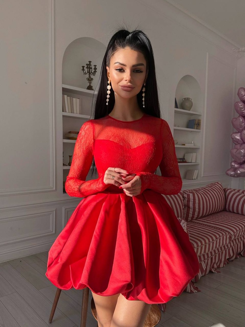 Комплект : мереживне боді + спідниця балон  | PUSHKA SHOP