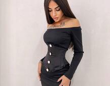 Сукня міді  + атласний корсет Сукня міді  + атласний корсет | PUSHKA SHOP