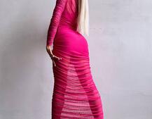 Сукня міді з драпіруванням   Сукня міді з драпіруванням   | PUSHKA SHOP